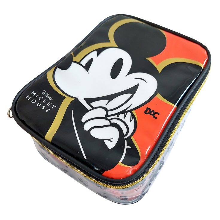 Estojo Ba Grande Em Pvc Cristal Disney Mickey Z Per Dac Dac