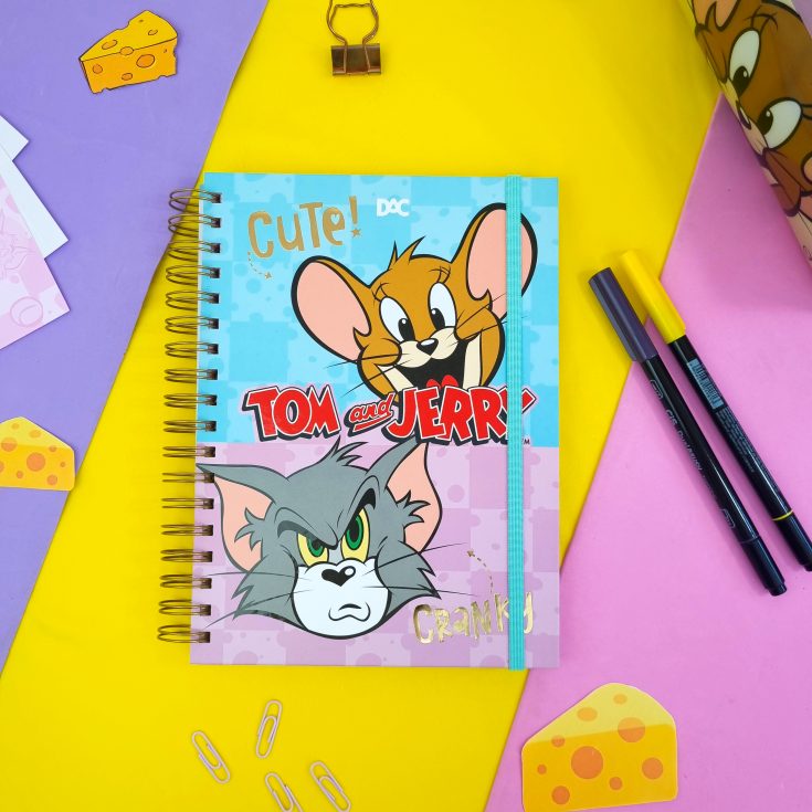 Caderno DAC Smart Colegial Warner Tom E Jerry Folhas