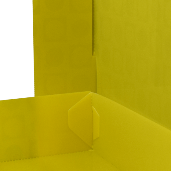 Caixa Organizadora Slim Amarelo DAC Vision