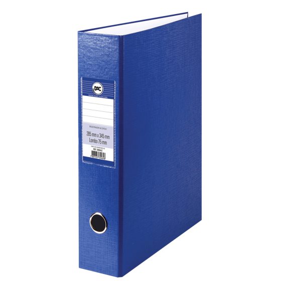 Registrador AZ Ofício Azul com lombo 5 cm DAC - 2000AZ