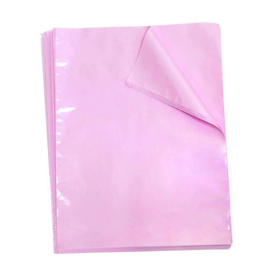 Embalagem Plástica Rosa 24 cm x 33 cm DAC Breeze – 50 unidades