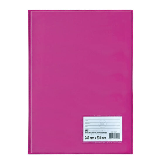 Pasta Catálogo Ofício Pink