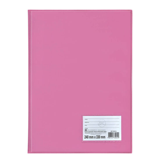 Pasta Catálogo Ofício Rosa