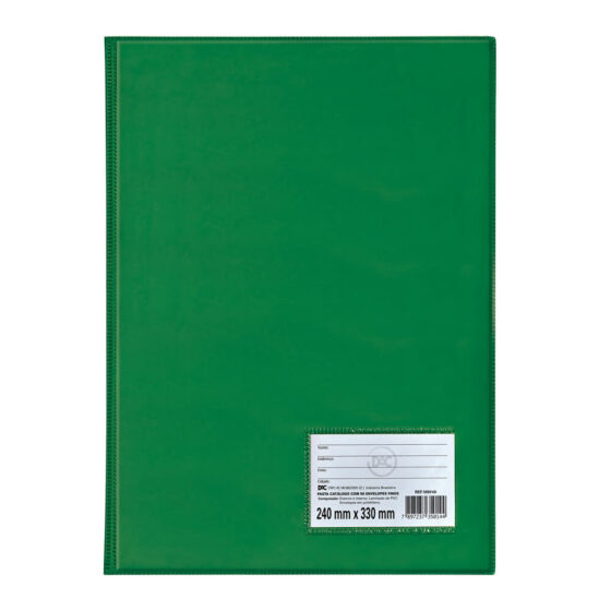 Pasta Catálogo Ofício Verde