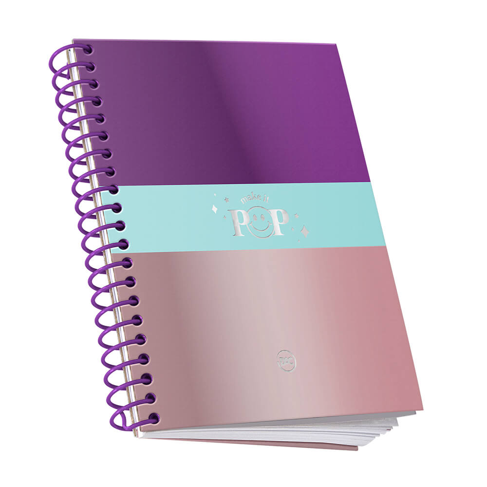 Planner Anual Pop Metalizado