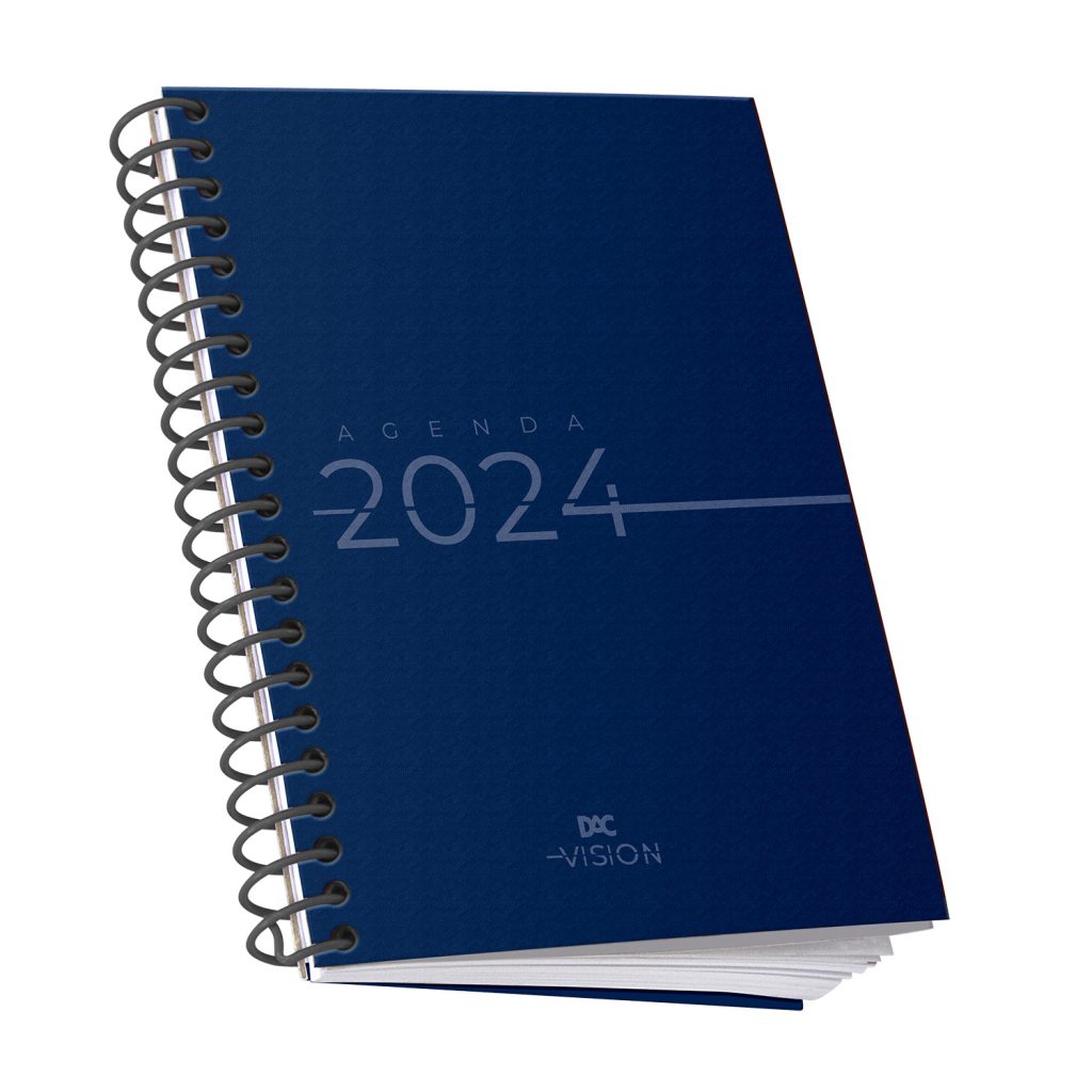 4134 - Agenda 2024 DAC Vision Azul - Frente Diagonal