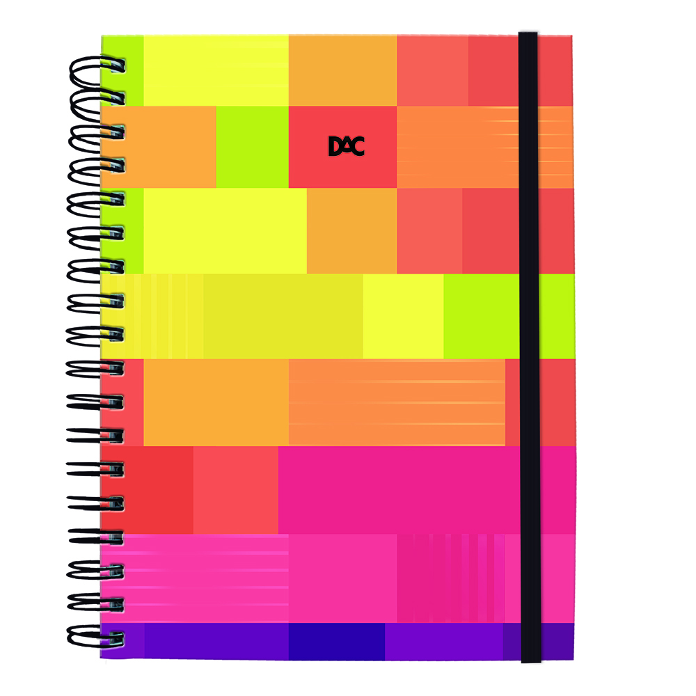 4152 - Caderno Smart Universitário DAC Colors - Frente