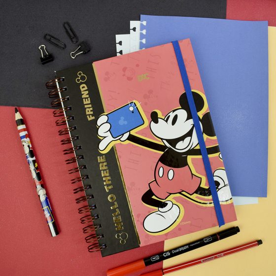 Caderno Smart Colegial com folhas e divisórias reposicionáveis Disney Mickey - 4193 - Image 7