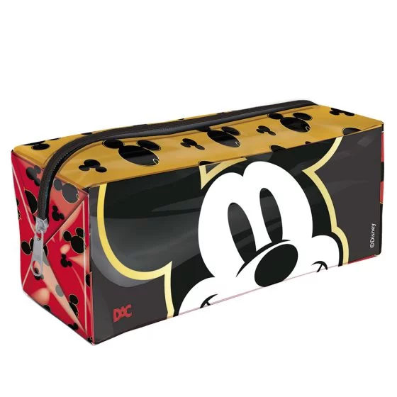 Estojo DAC GG em PVC cristal - cabe mais de 100 canetas - Disney Mickey - 4642