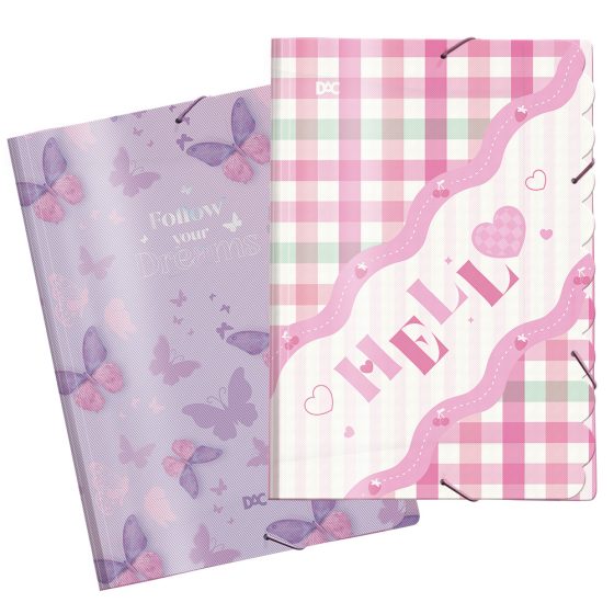 PASTA ABA ELÁSTICA SORTIDA DAC - 3035-DE