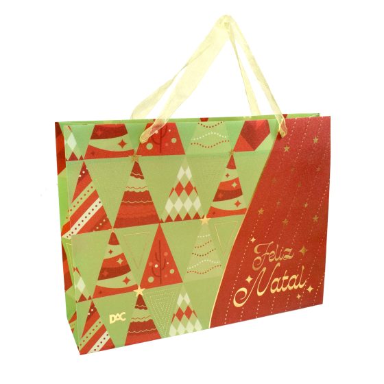 SACOLA DAC HORIZONTAL PARA PRESENTE NATAL - 4852