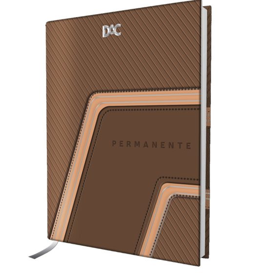 Agenda A6 Menor Permanente Marrom - 4546