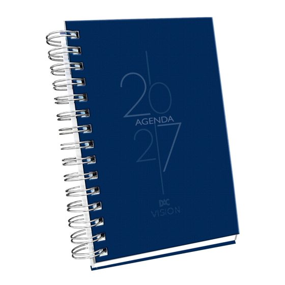 Agenda A5 Espiral Vision Azul - 4601