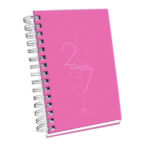 Agenda A5 Espiral Vision Rosa - 4602