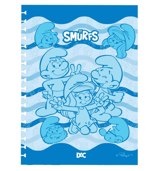 Caderno Smart Colegial Smurfs - 5311 - Image 2