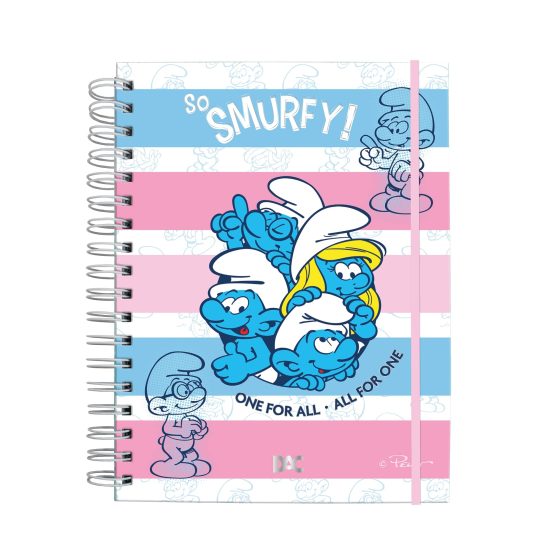 Caderno Smart Colegial Smurfs - 5311