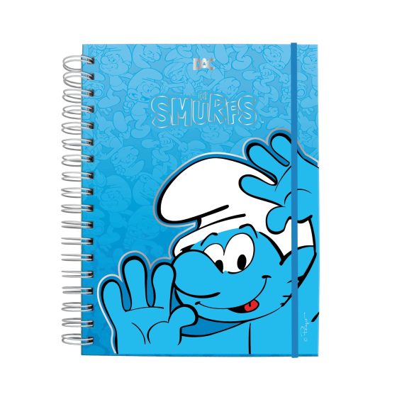 Caderno Smart Universitário Smurfs - 5312