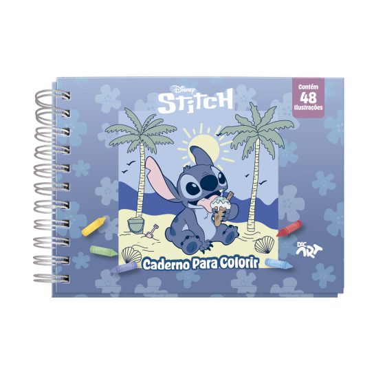 Caderno para Colorir Stitch - 5613