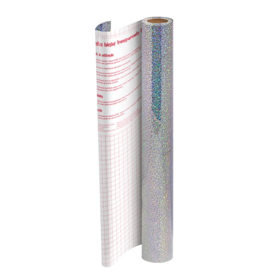 Plástico Adesivo Holográfico - 1706