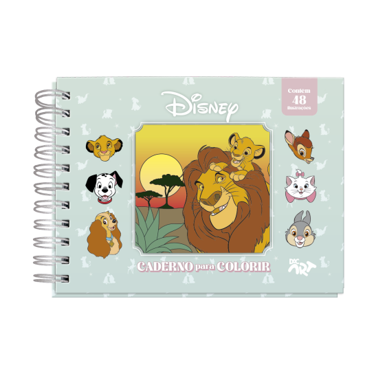 Caderno para Colorir Disney Classics - 5411