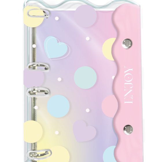 Fichário Colegial PVC Cristal Enjoy - 5415