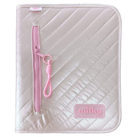 Fichário Universitário com Ziper Milky - 5523