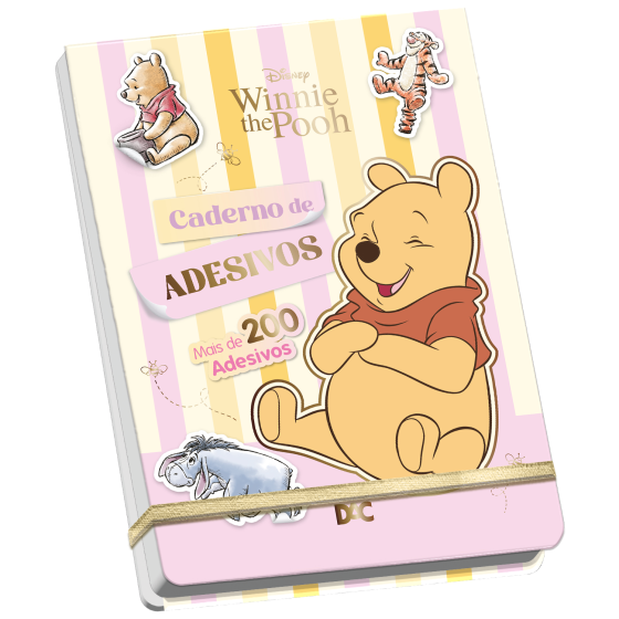Caderno de Adesivos Pooh - 5533