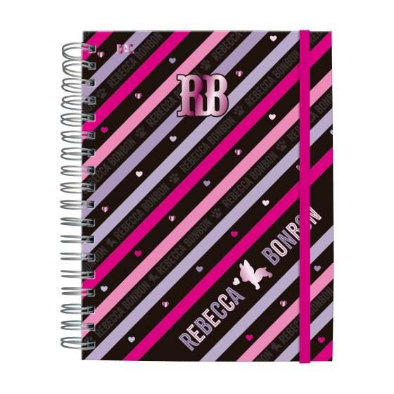 Caderno DAC Smart Universitário 15 Dívisórias Rebecca Bonbon - 5545