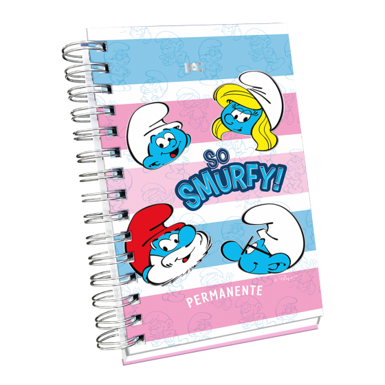 Agenda A5 Permanente Smurfs - 5549