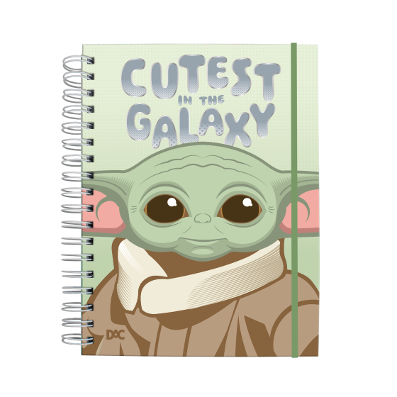 Caderno Smart Universitário Grogu Star Wars - 5568