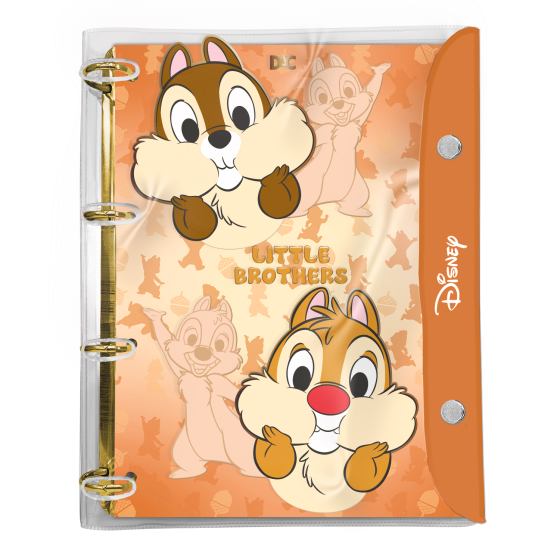 Fichário Universitário PVC Cristal Tico e Teco - 5581