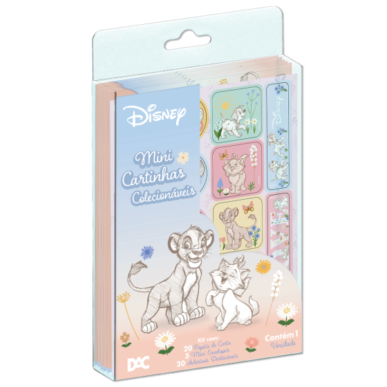 Conjunto Mini Cartinhas Disney Clássicos - 5623