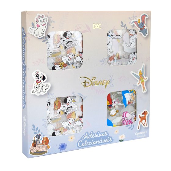 Caixa de Adesivos Disney Clássicos - 5633
