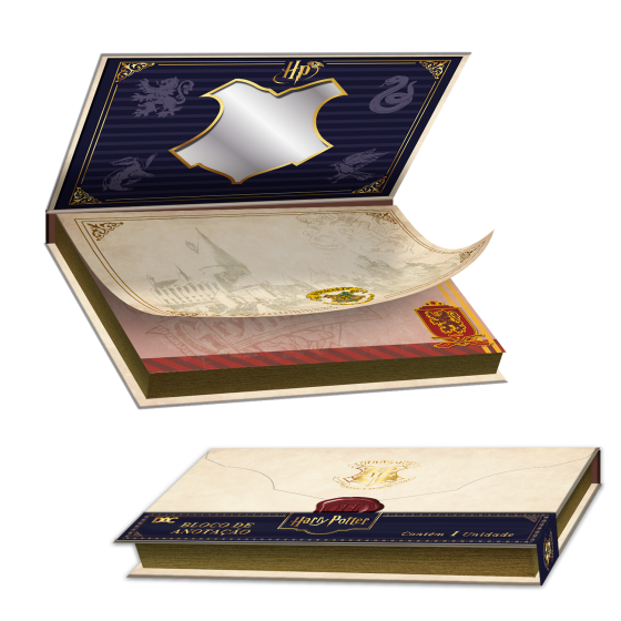 Bloco de Anotações Harry Potter - 5649